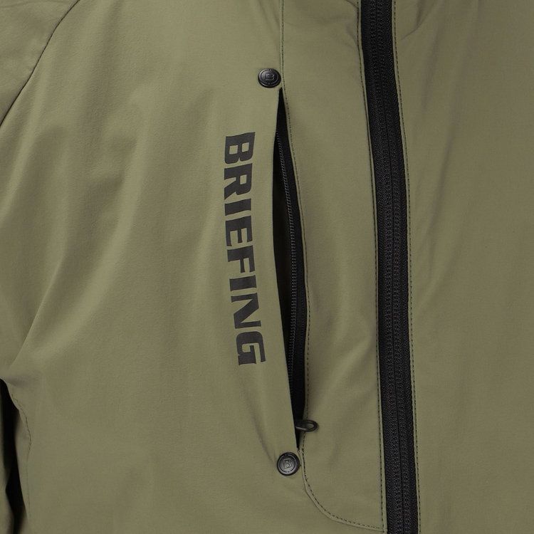 BRIEFING GOLF - MENS POCKETABLE WIND BLOUSON | ブルゾン | オリーブ