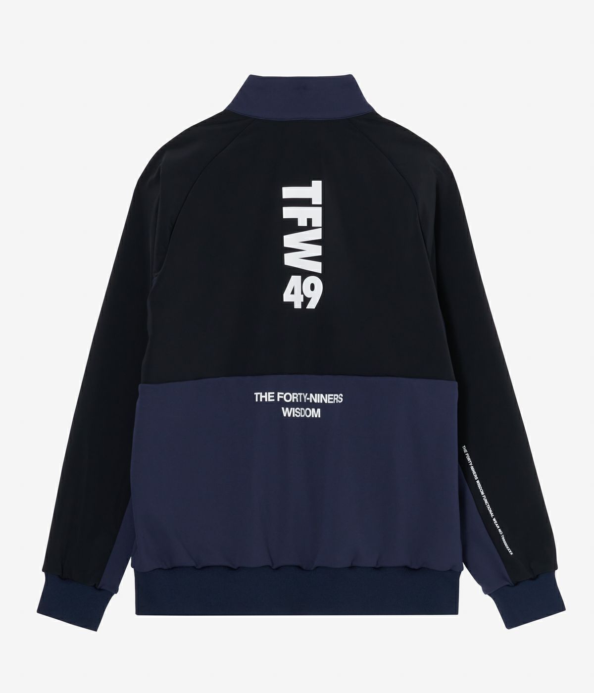 TFW49 - COMBINATION HALF ZIP | トレーナー | ネイビー×ブラック