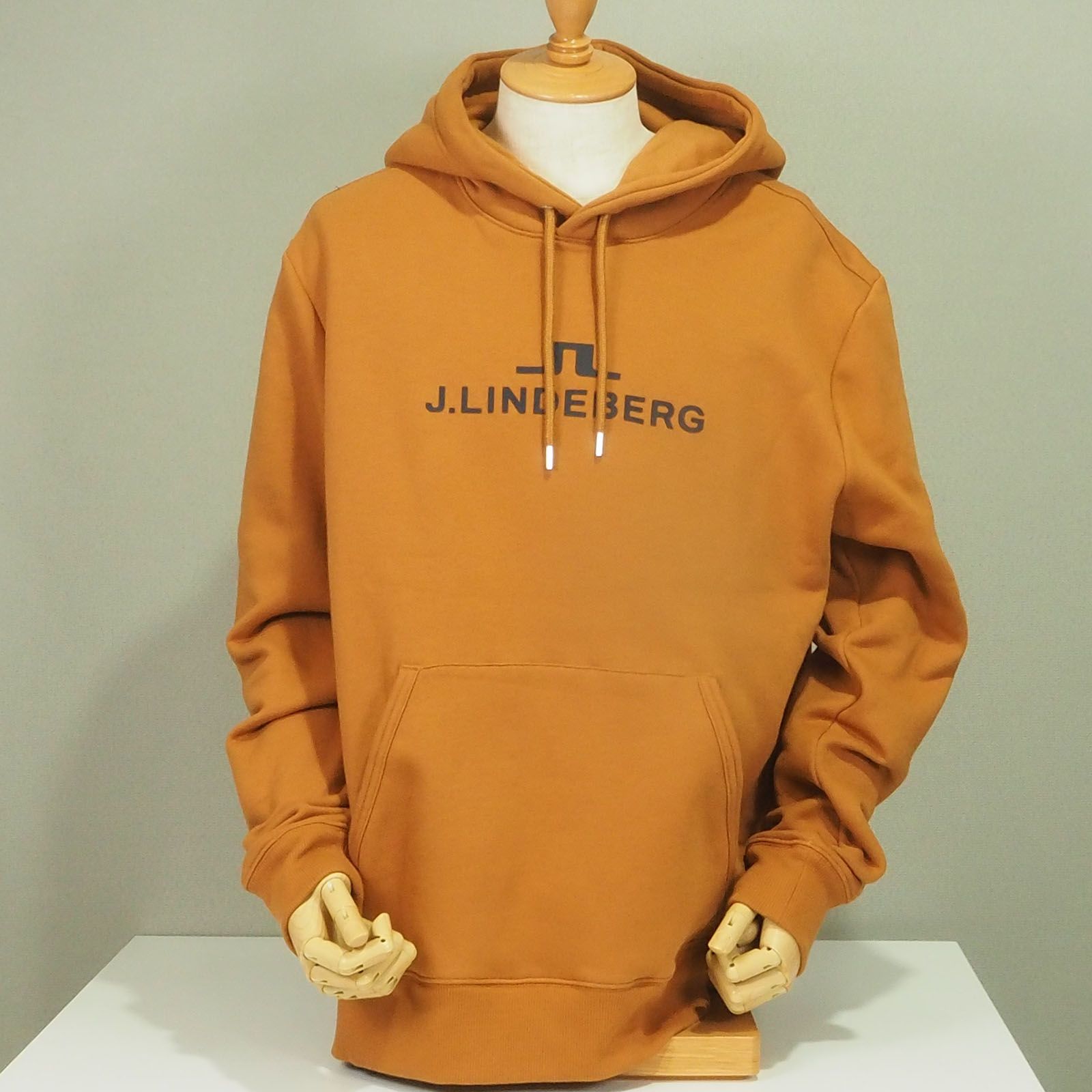 J.LINDEBERG - ALPHA HOOD パーカー | トレーナー | キャメル | メンズ