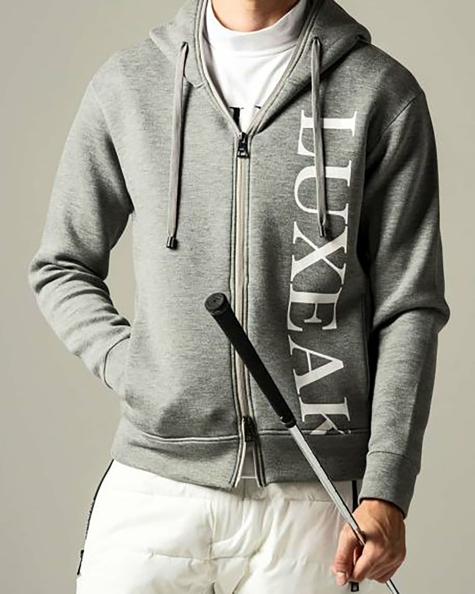 LUXE AKM PLUS - ロゴスウェットジップパーカー | ジップアップ