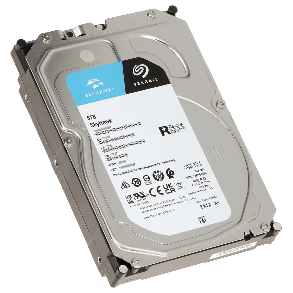 Накопитель Western Digital Purple 8TB 5400rpm 256MB WD85PURZ