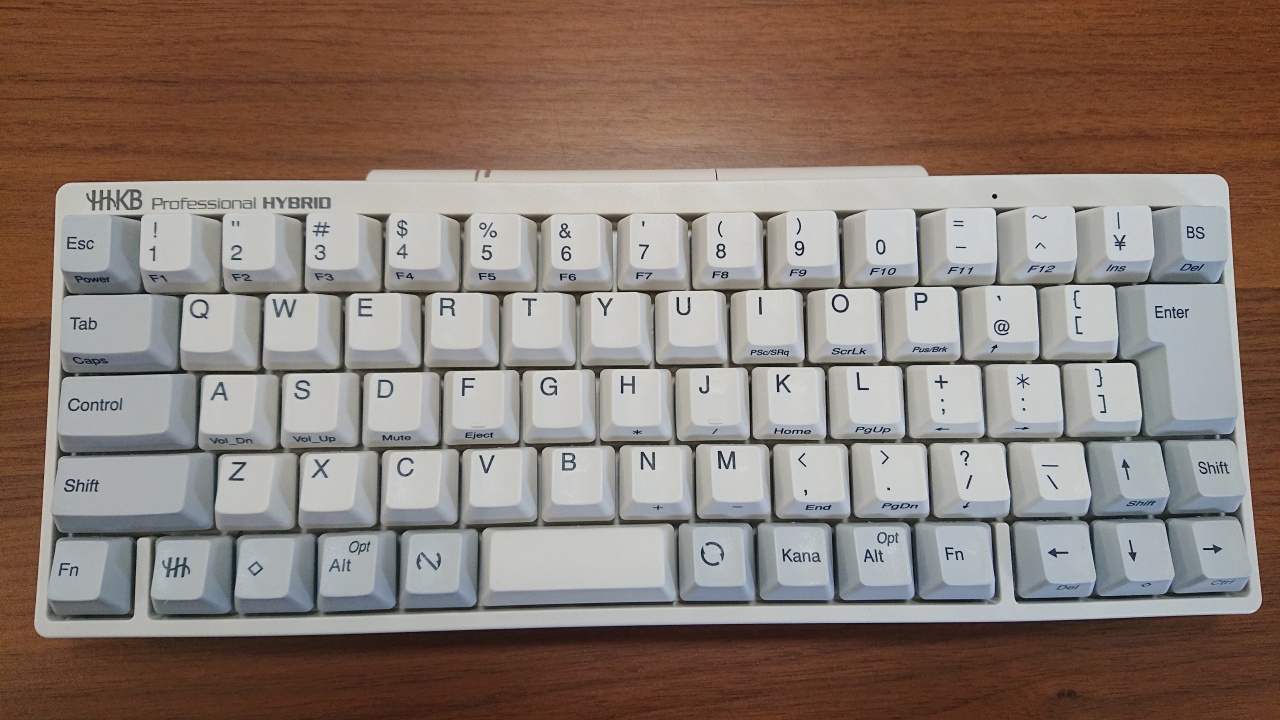 HHKB（ハッピーハッキングキーボード）日本語配列3ヶ月使用レビュー