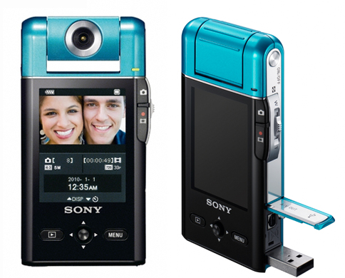 ソニーからスナップ感覚で撮影するポケットカメラ”bloggie”2機種を発売