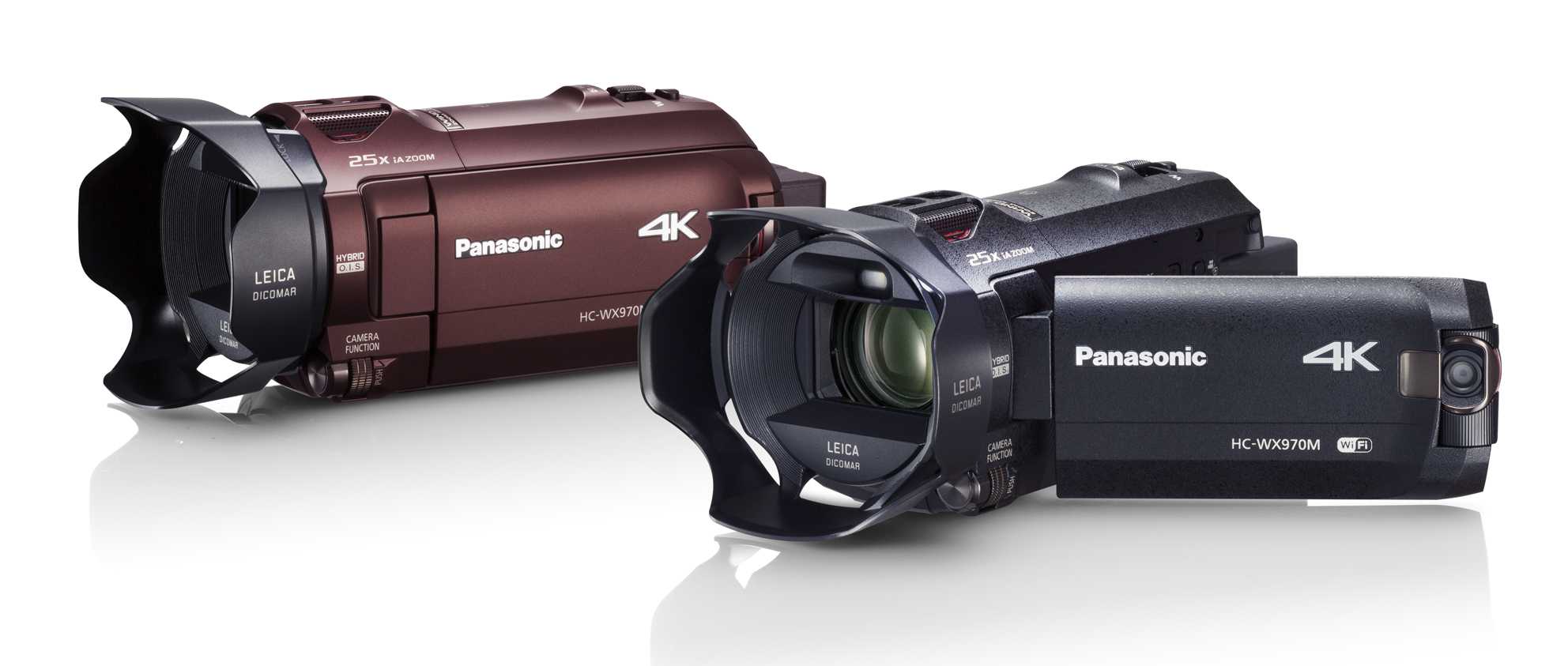 パナソニックから4K対応の家庭用コンパクト。 ワイプ撮りもできるHC