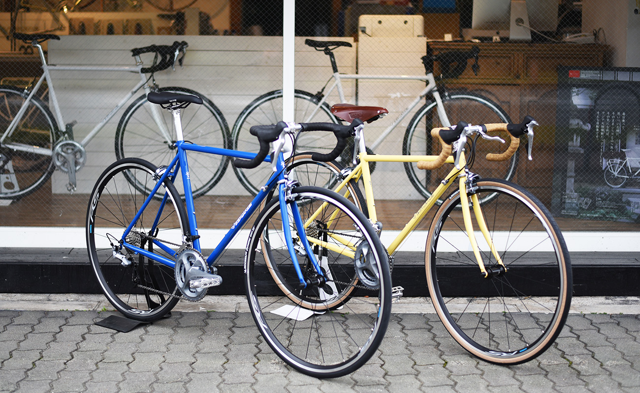 ご夫婦で『クロモリ レーサー』 - VIGORE -道具としての自転車の正しい