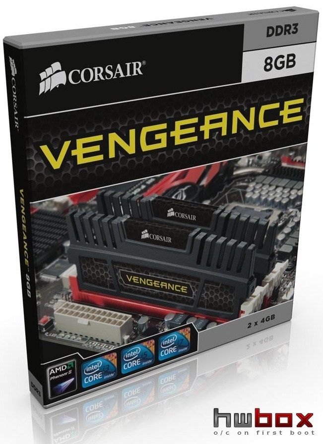 Corsair Announces New Vengeance Series DDR3 Memory Kits.