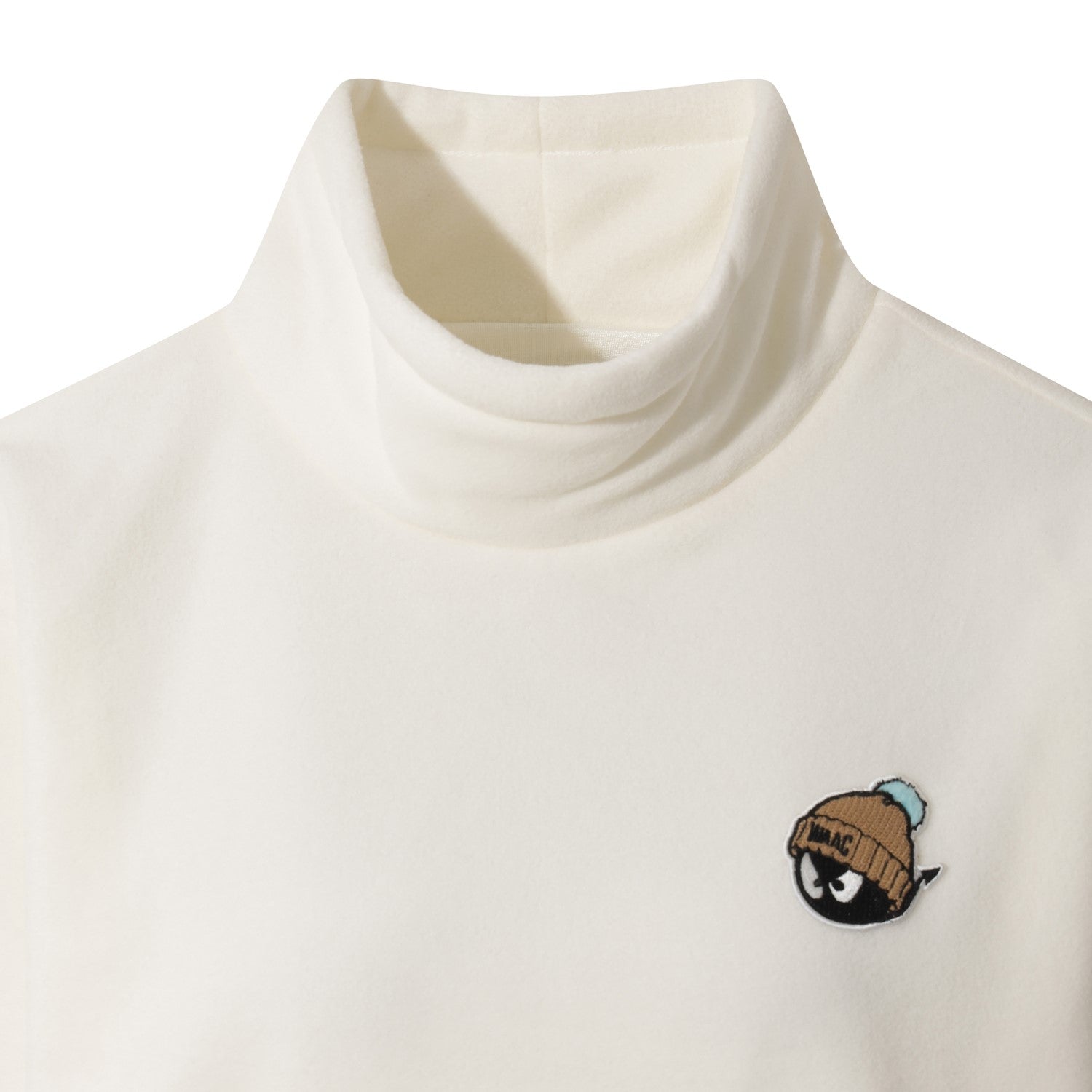 WOMEN BEANIE WAACKY フリースプルオーバー アイボリー