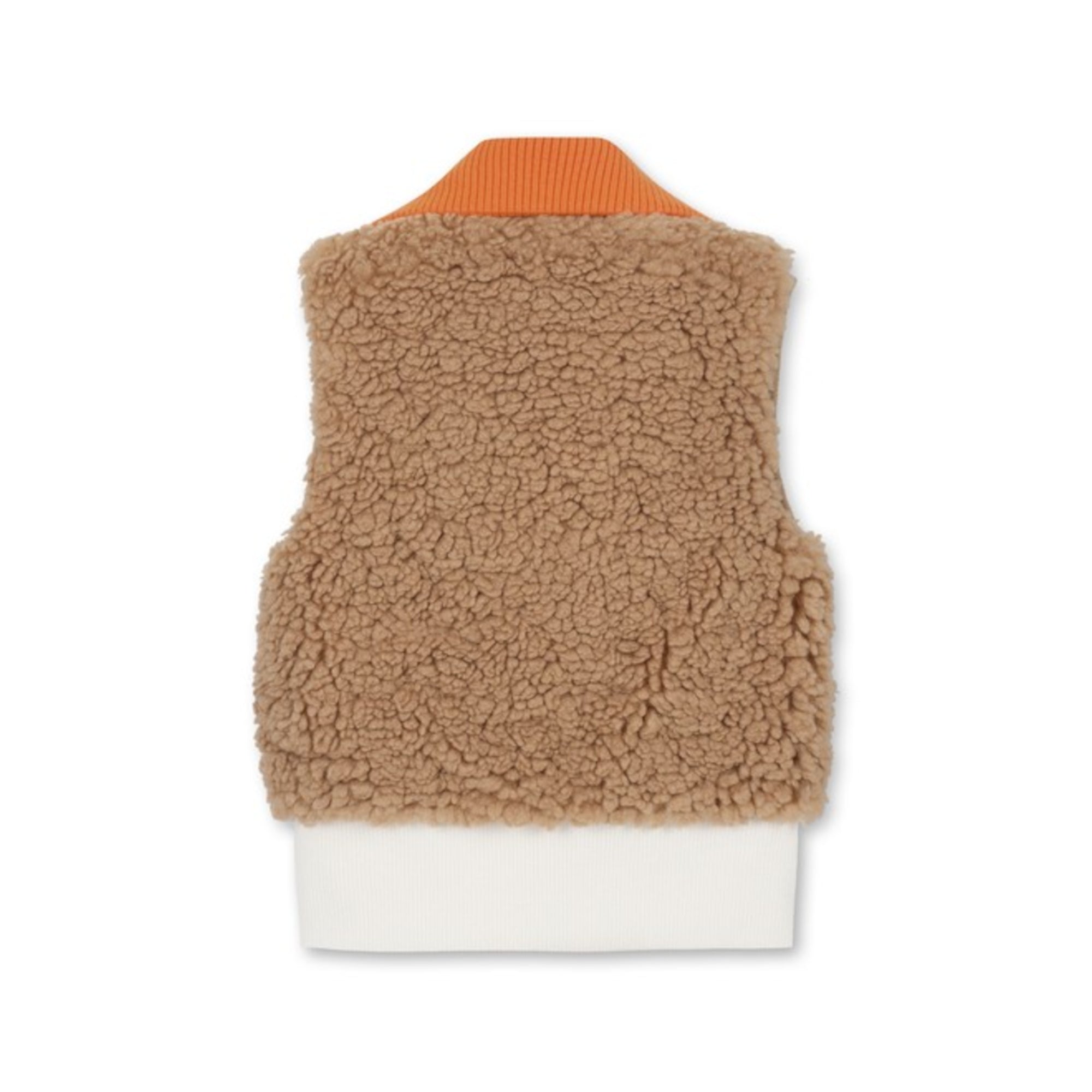 WOMEN フリースベスト ベージュ
