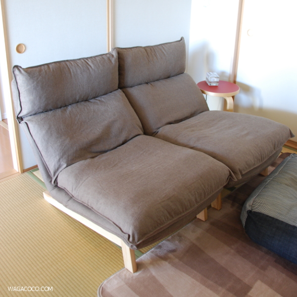 無印良品】ハイバックリクライニングソファ 1シーター【組み立てと設置