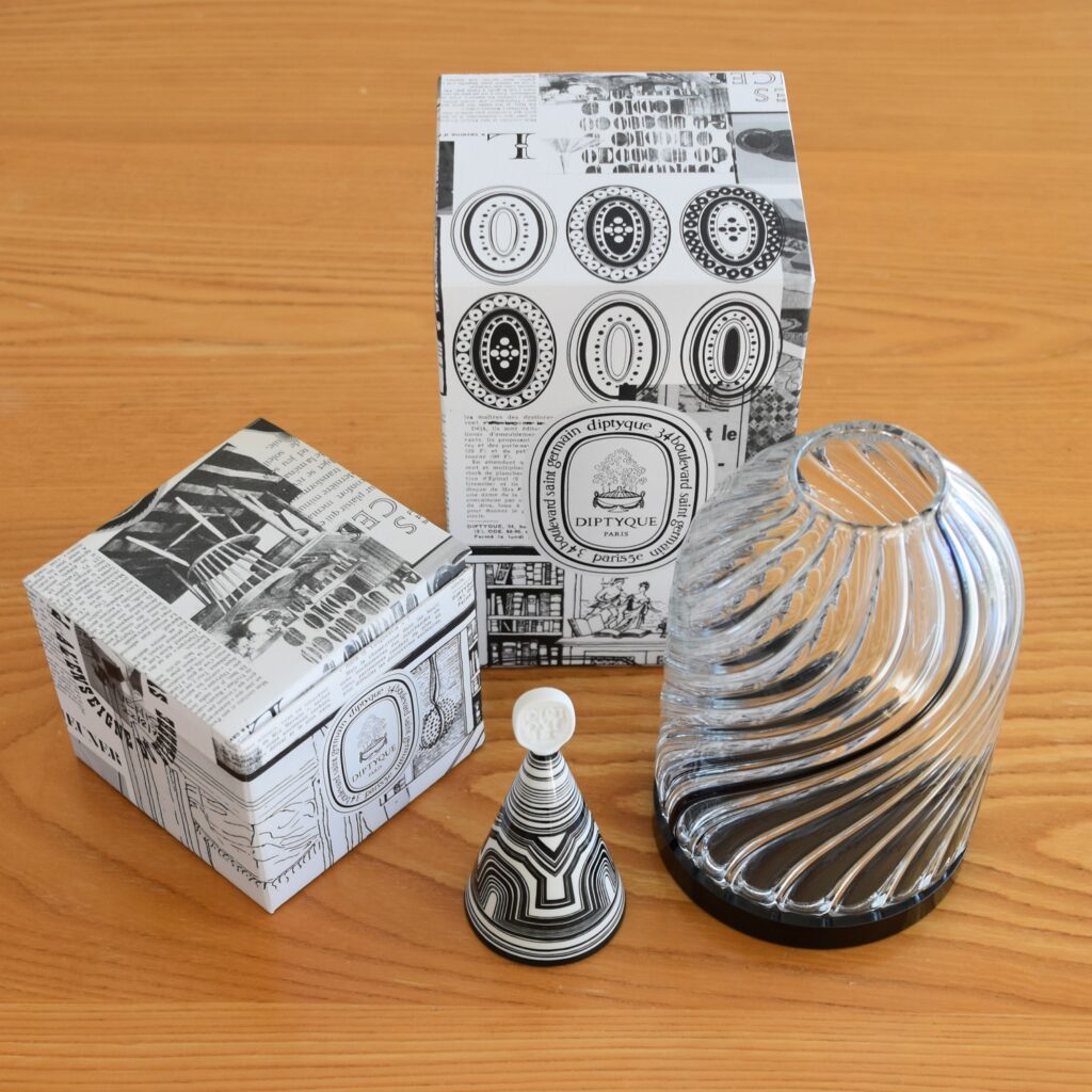 Diptyque 】キャンドルを楽しむ道具【スナッファー／キャンドル