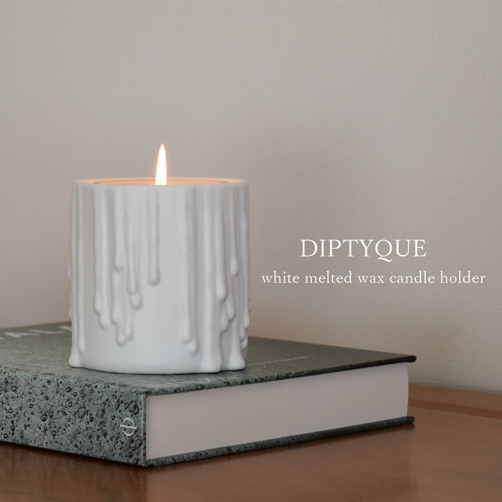 Diptyque 】溶けたロウソク？磁器のキャンドルホルダー【 Bernardaud