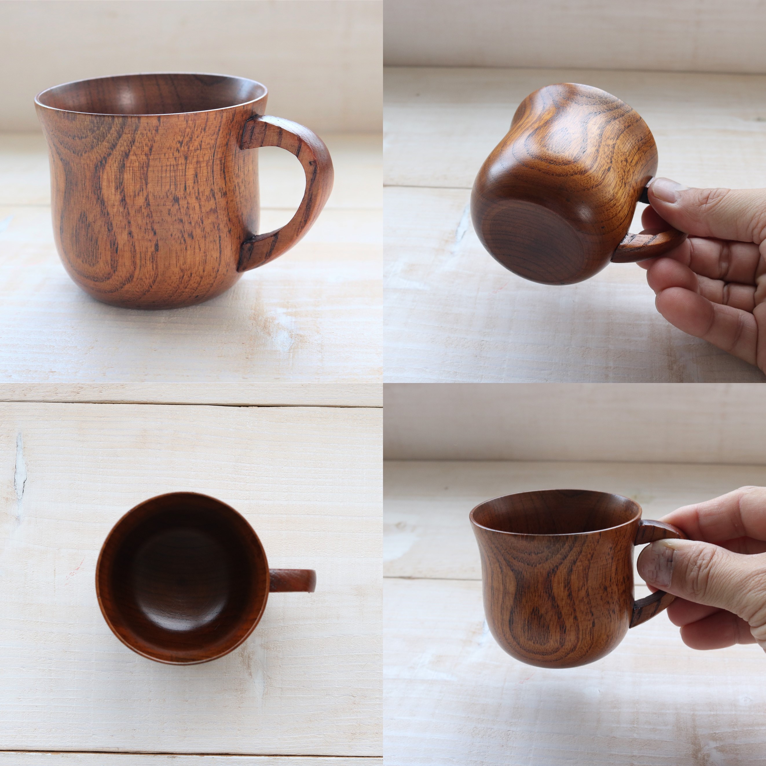 s□コーヒー・紅茶・エスプレッソの入れ物に最適！【木製・コンパクト