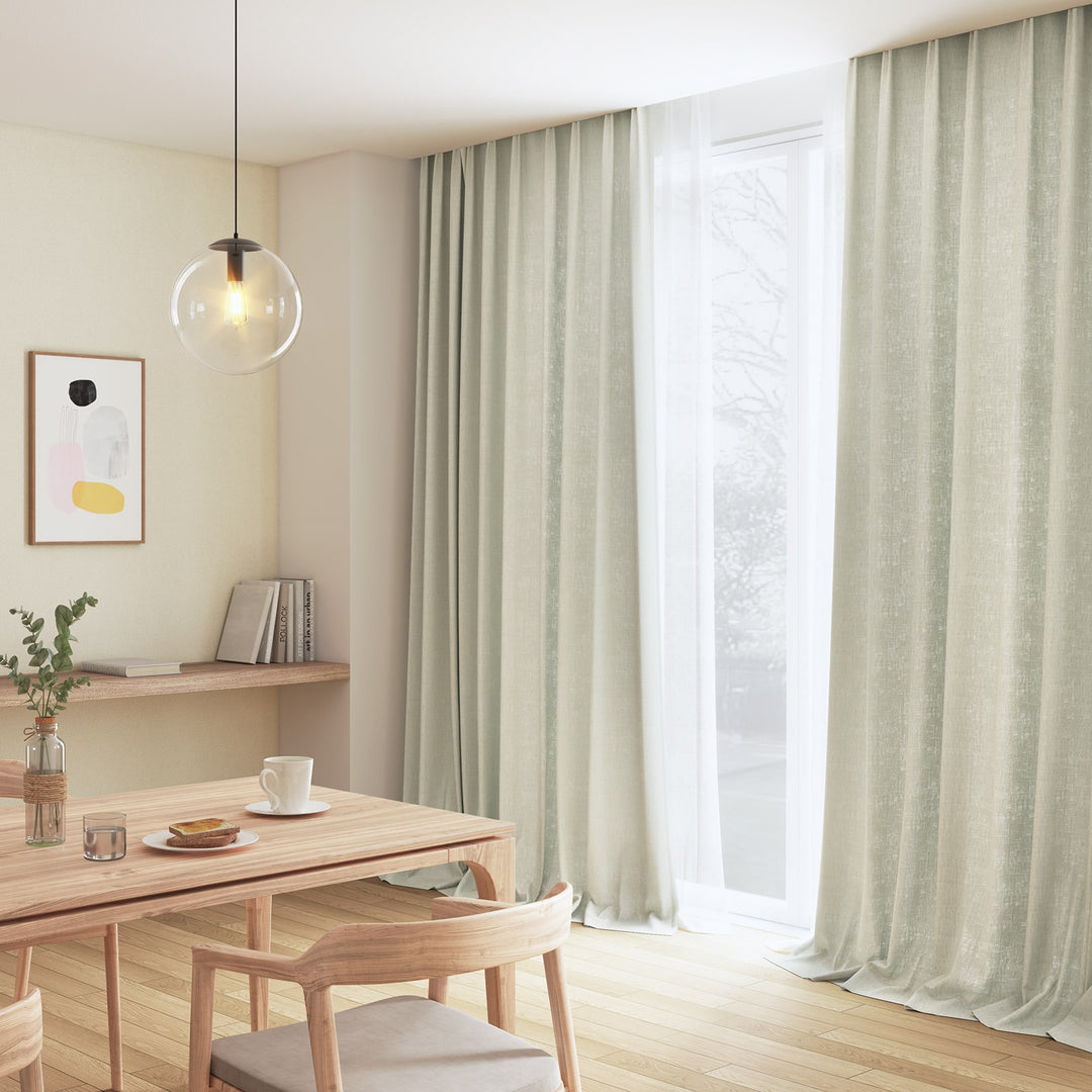 近江の麻-オウミノアサ-ラミー ドレープカーテン – WARDROBE sangetsu