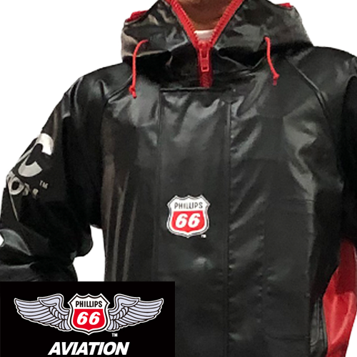 フィリップス66 ブラック パーカー ｜ 漁師カッパ専門店 Washirosa