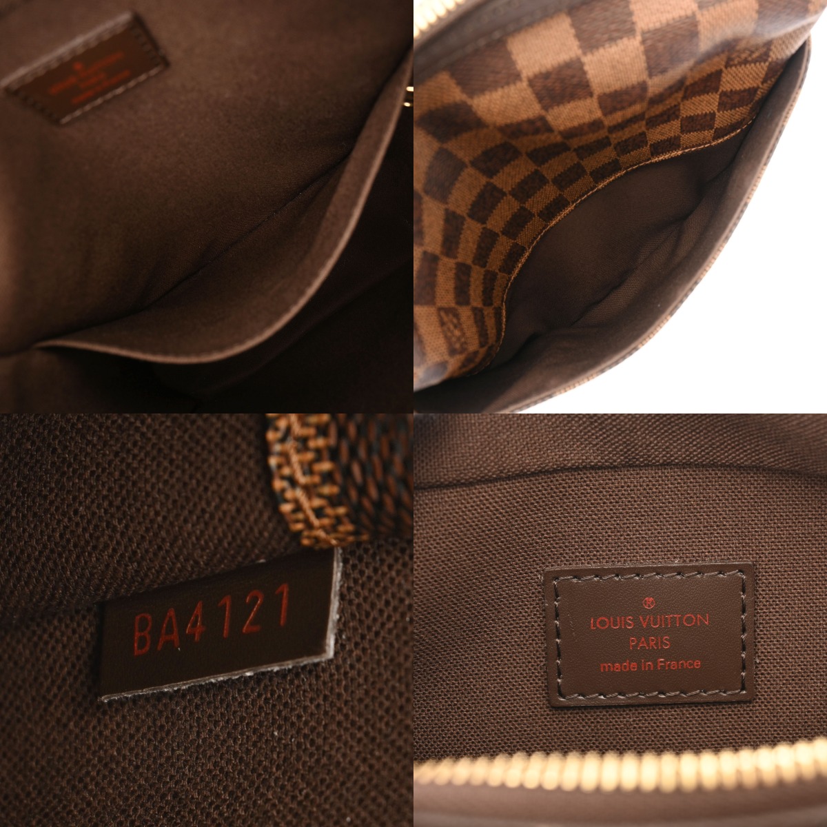 ルイ ヴィトン ダミエ トロターボブール ブラウン N41135 ダミエ