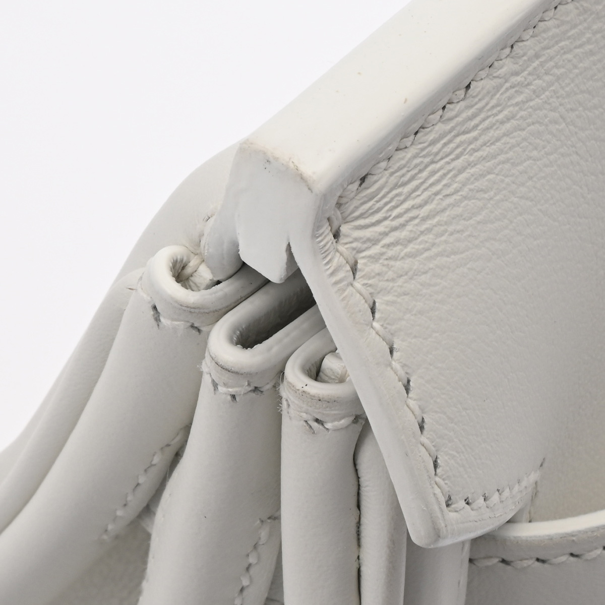 エルメス バーキン 25 ニューホワイト ヴォースイフト レディース