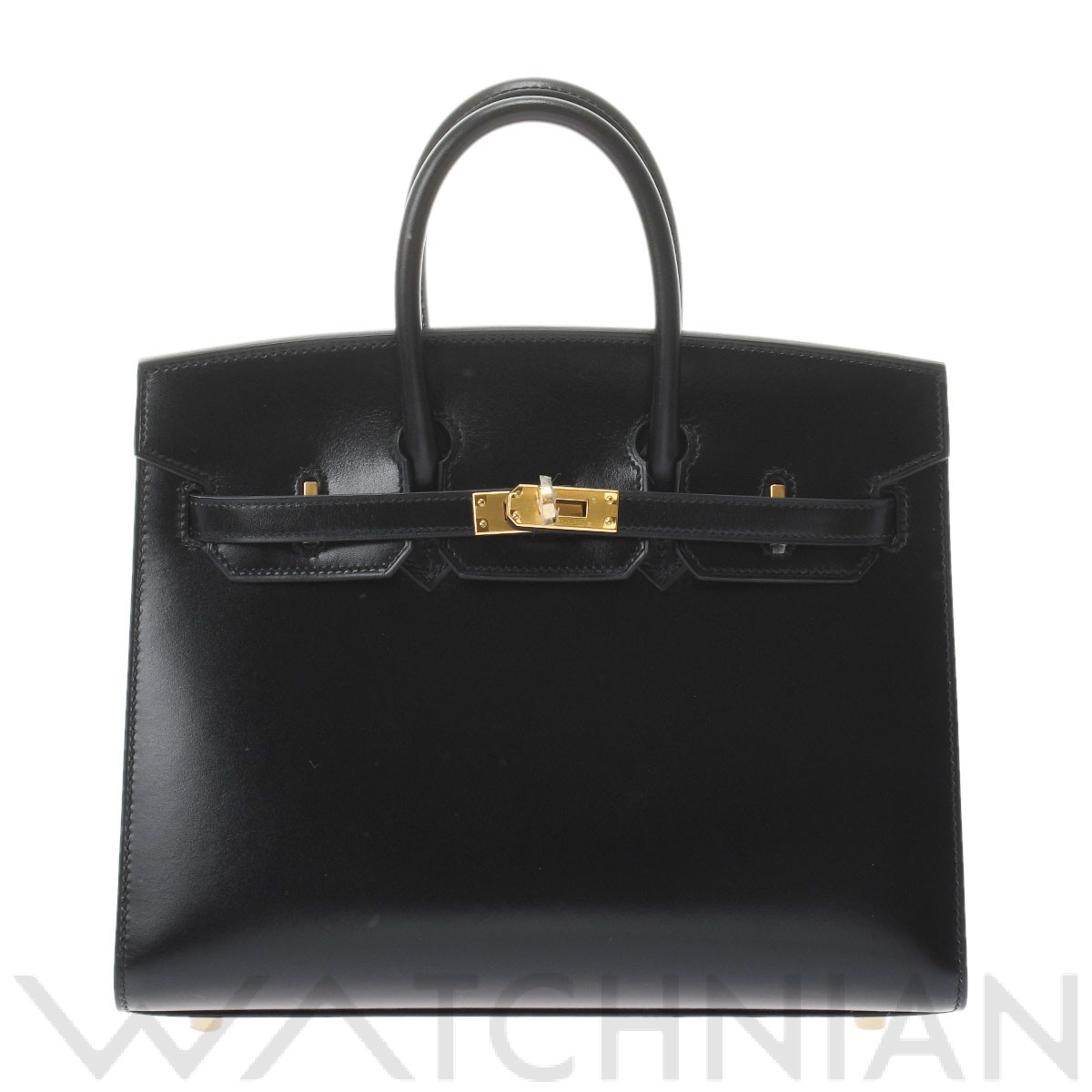 エルメス バーキン 25 セリエ ブラック/ゴールド金具 ボックスカーフ