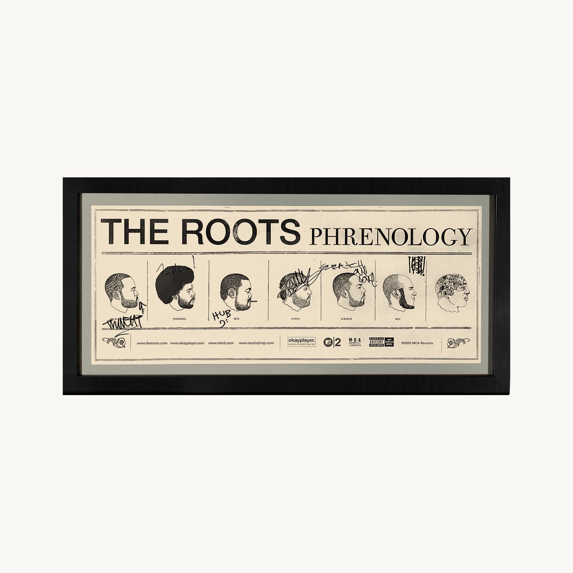 The Roots – Phrenology Autographed Limited-Edition Lithograph
