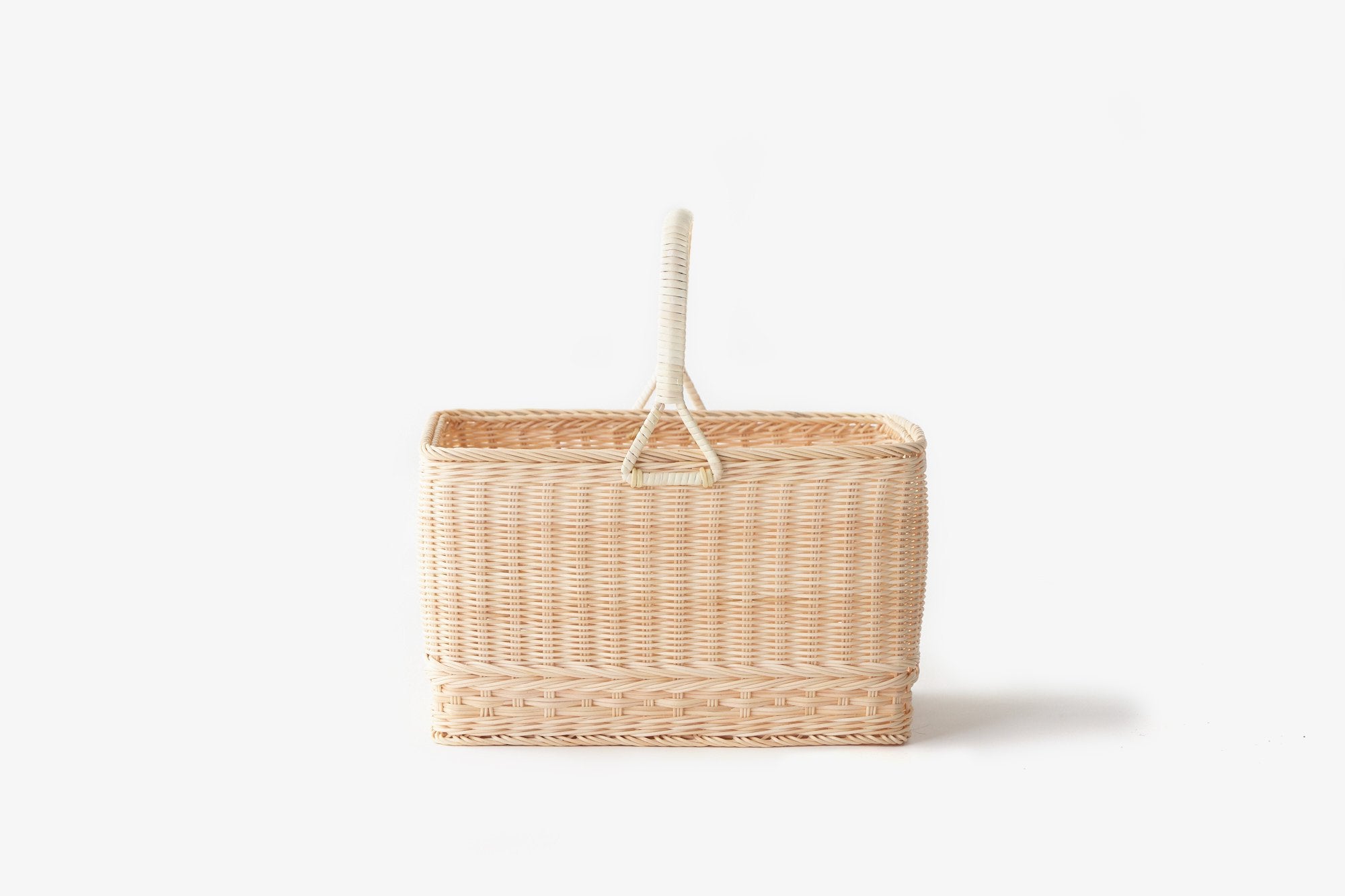 藤一本手買い物かご 大｜松野屋