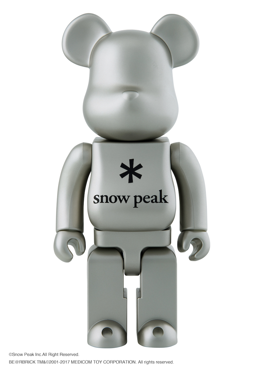 あのクマも外遊び？ snow peakからBE@RBRICKモチーフ限定ギアが登場