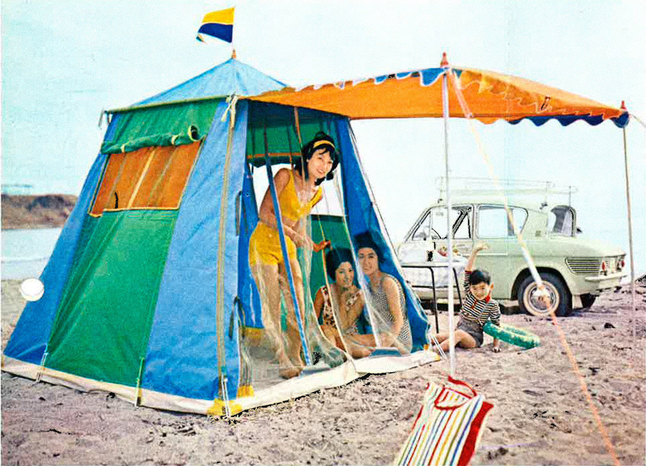 ogawaが創業110周年。記念モデルとして、1961年発売のテント“ミニオン