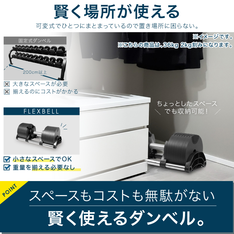 1年保証】 フレックスベル 2kg刻み 20kg 1個 / 2個セット / 各種