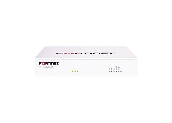 Fortinet FortiGate 40F - security appliance - with 5 years 24x7
