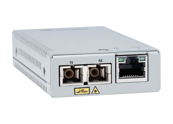 Allied Telesis AT MMC200/SC - fiber media converter - 100Mb LAN