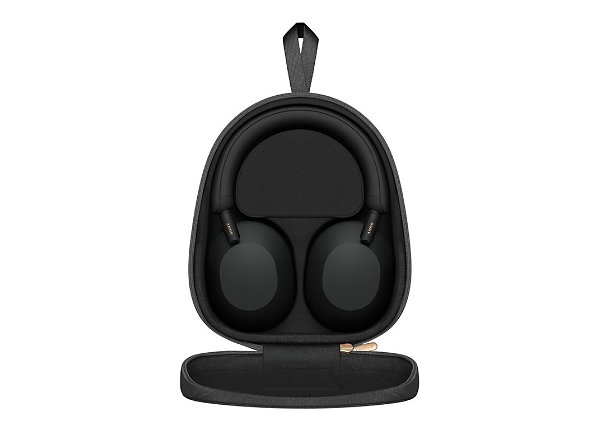 Sony WH-1000XM5 - headphones with mic - wireless - black