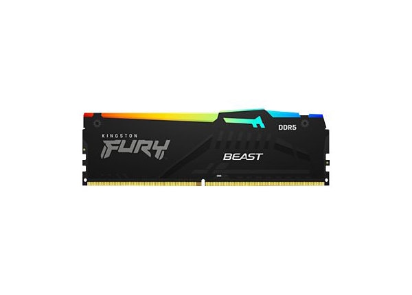 Kingston FURY Beast RGB - DDR5 - kit - 32 GB: 2 x 16 GB - DIMM 288