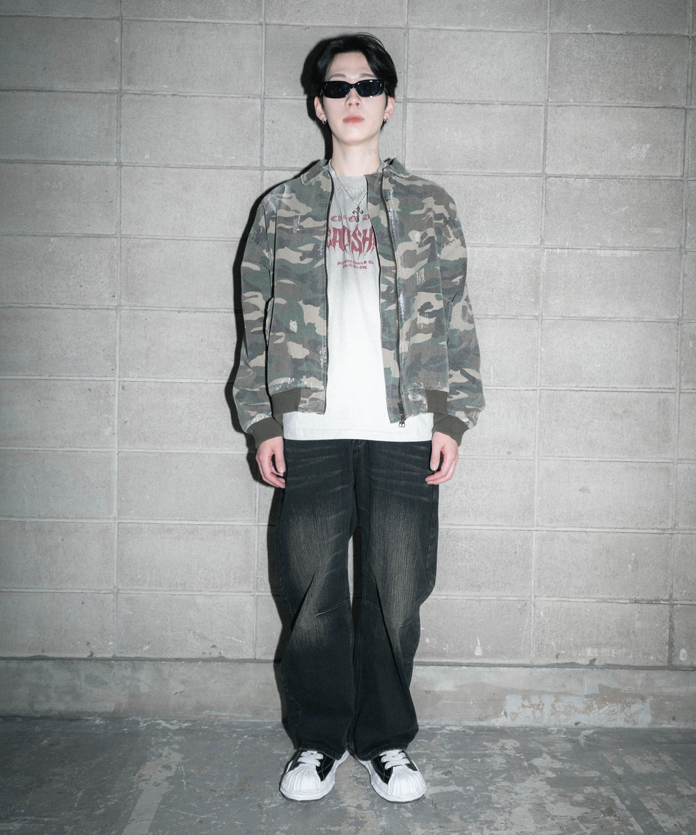 エイジドカモフラフライトジャケット – WEGO ONLINE STORE