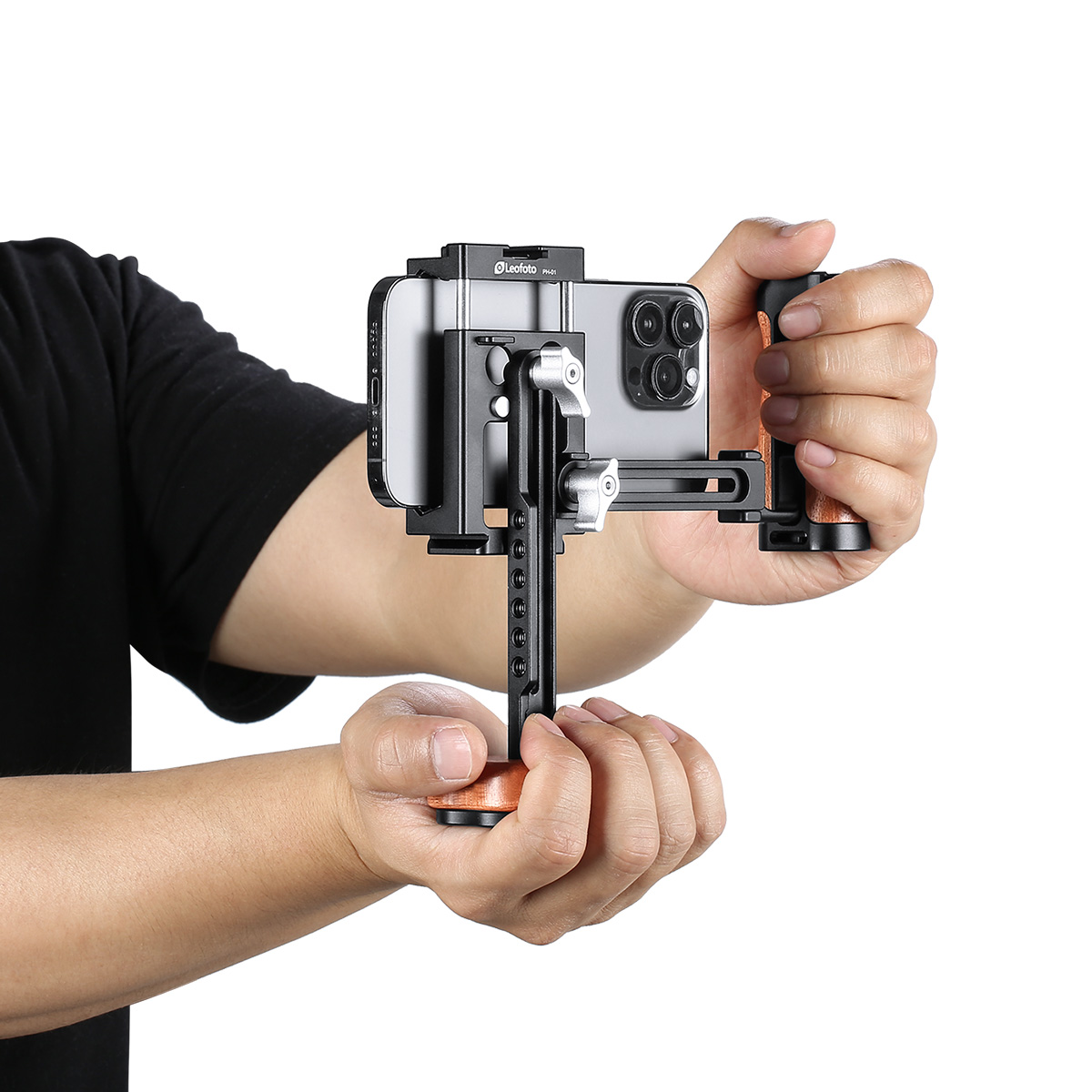 PH-01 スマートフォン用フォールディングハンドルキット Leofoto