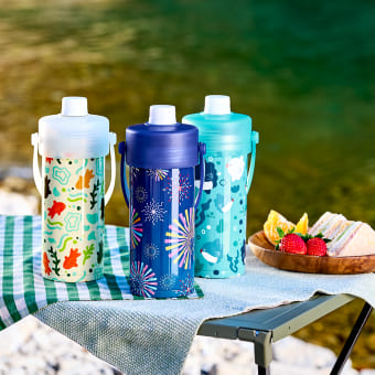 FCD26 500ml専用真空保冷ペットボトルホルダー（イラストバージョン