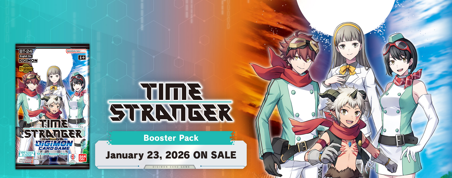 DIGIMON CARD GAME TIME STRANGER [BT-24] − PRODUCTS｜Digimon Card Game