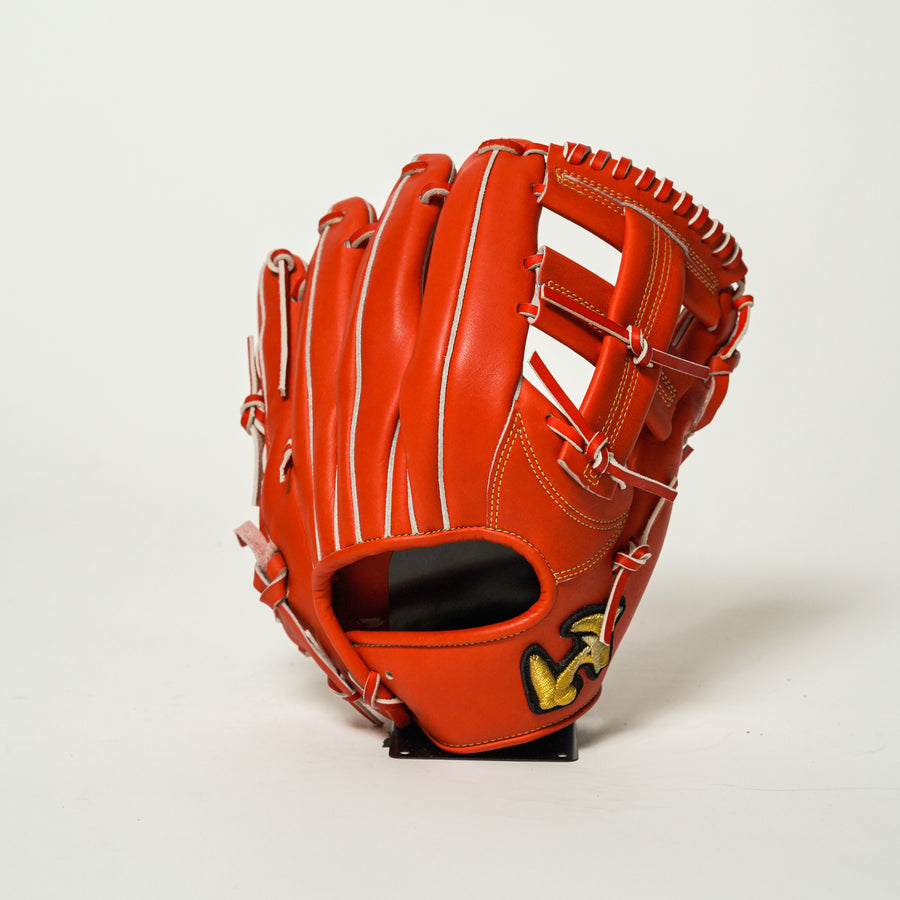 ワールドペガサス】硬式グラブ/送料無料/WGKGPT65/右投げ/オレンジ/22