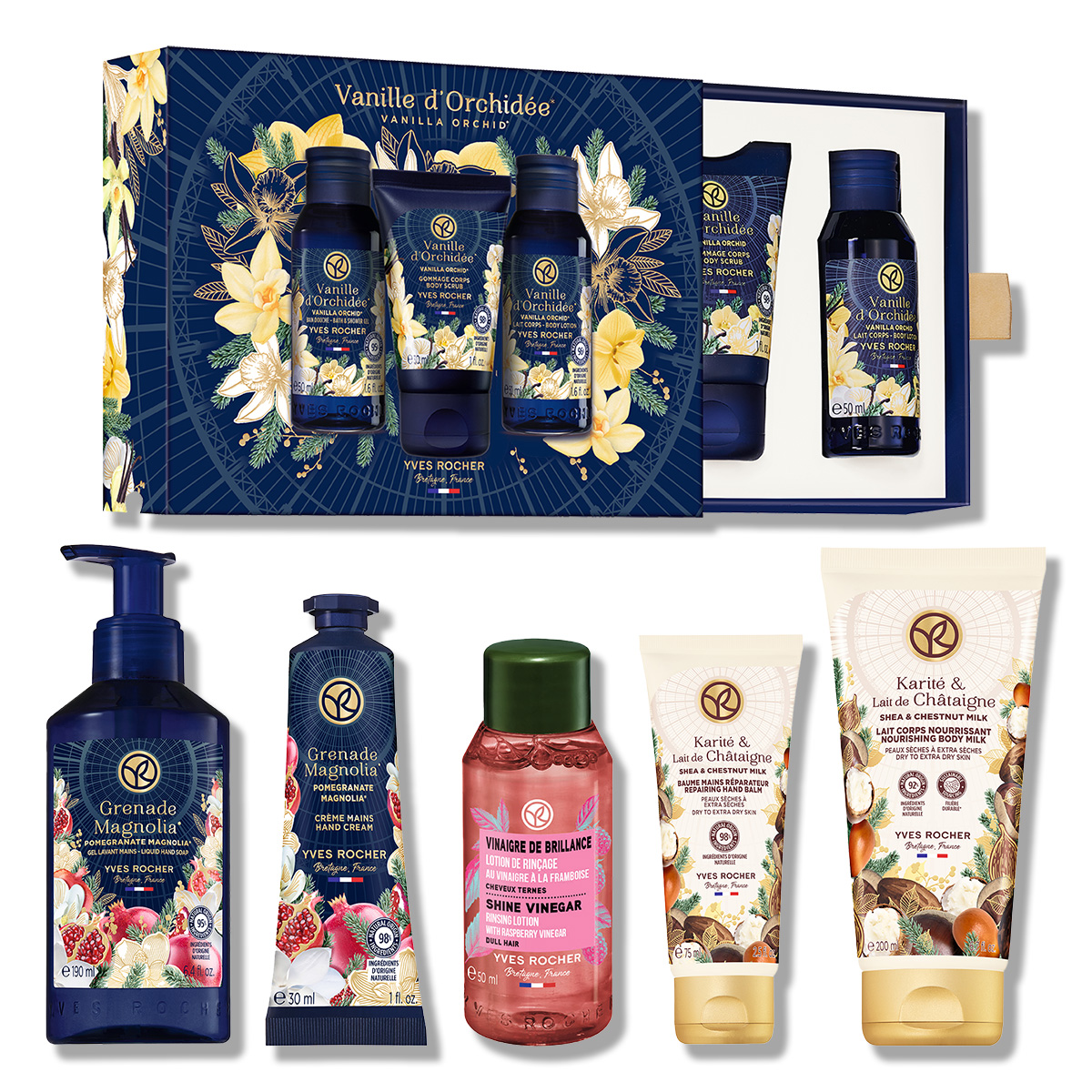 イヴ・ロシェのクリスマスコフレ2024】夜の“美容仕込み”にぴったりな癒