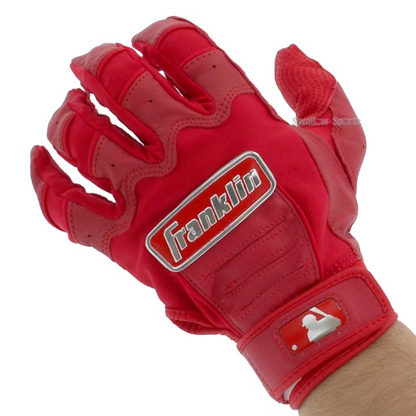 フランクリン バッティンググローブ 手袋 両手用 CFXCHROME レッド