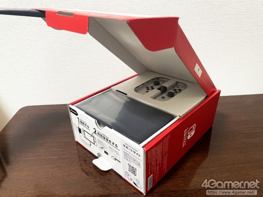 本日発売「Nintendo Switch（有機ELモデル）」を開封！ 映像や本体の