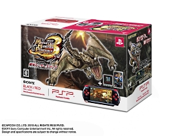 3種の限定PSPが発売決定。MHP3はツートンカラー，DISSIDIA 012はパール