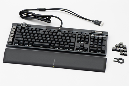 PR】Corsairのフラッグシップキーボード「K100 RGB」は，光学式キー