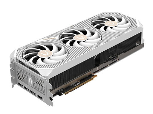 白色クーラーを採用したGeForce RTX 5090カードや薄型のGeForce RTX