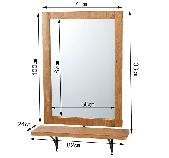 FV-5518 セット面ミラー カウンター付き | 株式会社フィフティ