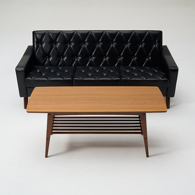 送料無料】カリモク60 リビングテーブル（大）ヴィンテージチーク色