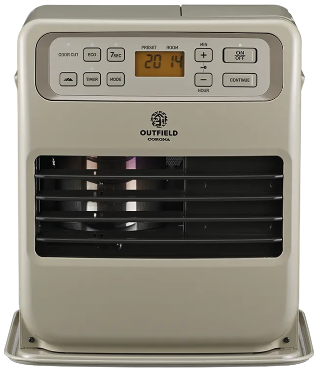 CORONA OUTFIELD特設ページ|ポータブル電源対応 石油ファンヒーター FH