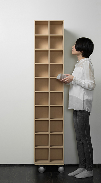 CD収納棚 2列×8段（16コマ）|マルゲリータのCD収納