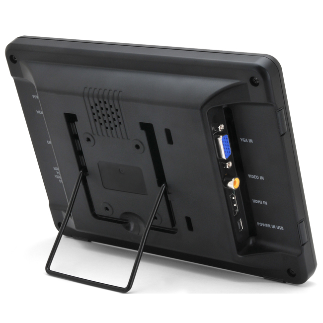 販売終了】 8インチHDMIマルチ モニター plus one HDMI ブラック (LCD