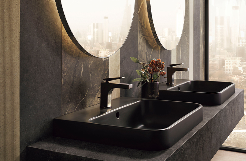 AXORの水栓を使ったアーバンな洗面化粧室_gallery291｜美しいデザイン