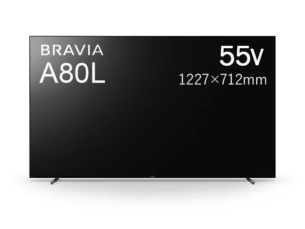 ソニー ブラビア A80Lシリーズ XRJ-55A80L 壁掛けテレビ専門店が