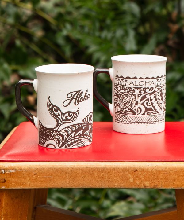 食器】トライバルマグ【LIVE ALOHA GIVE ALOHA】(WAVE): 『Kahiko