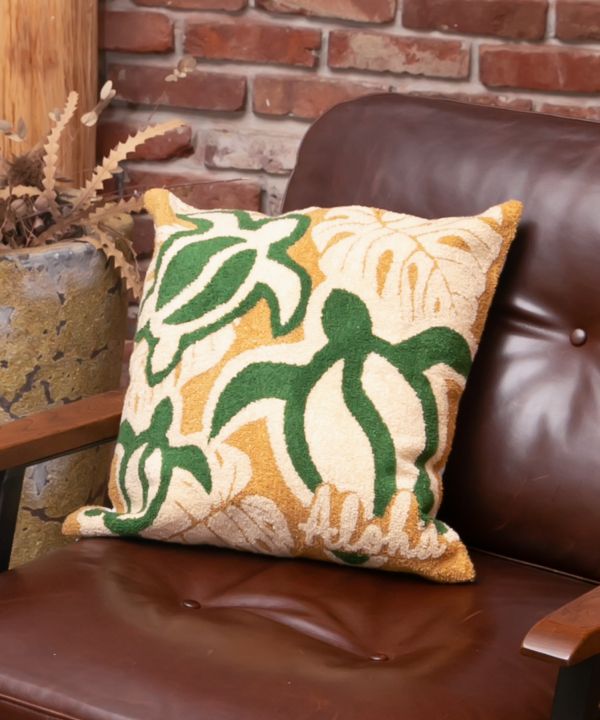 ハワイアンサガラクッションカバー(HONU): 『Kahiko(カヒコ)』公式通販